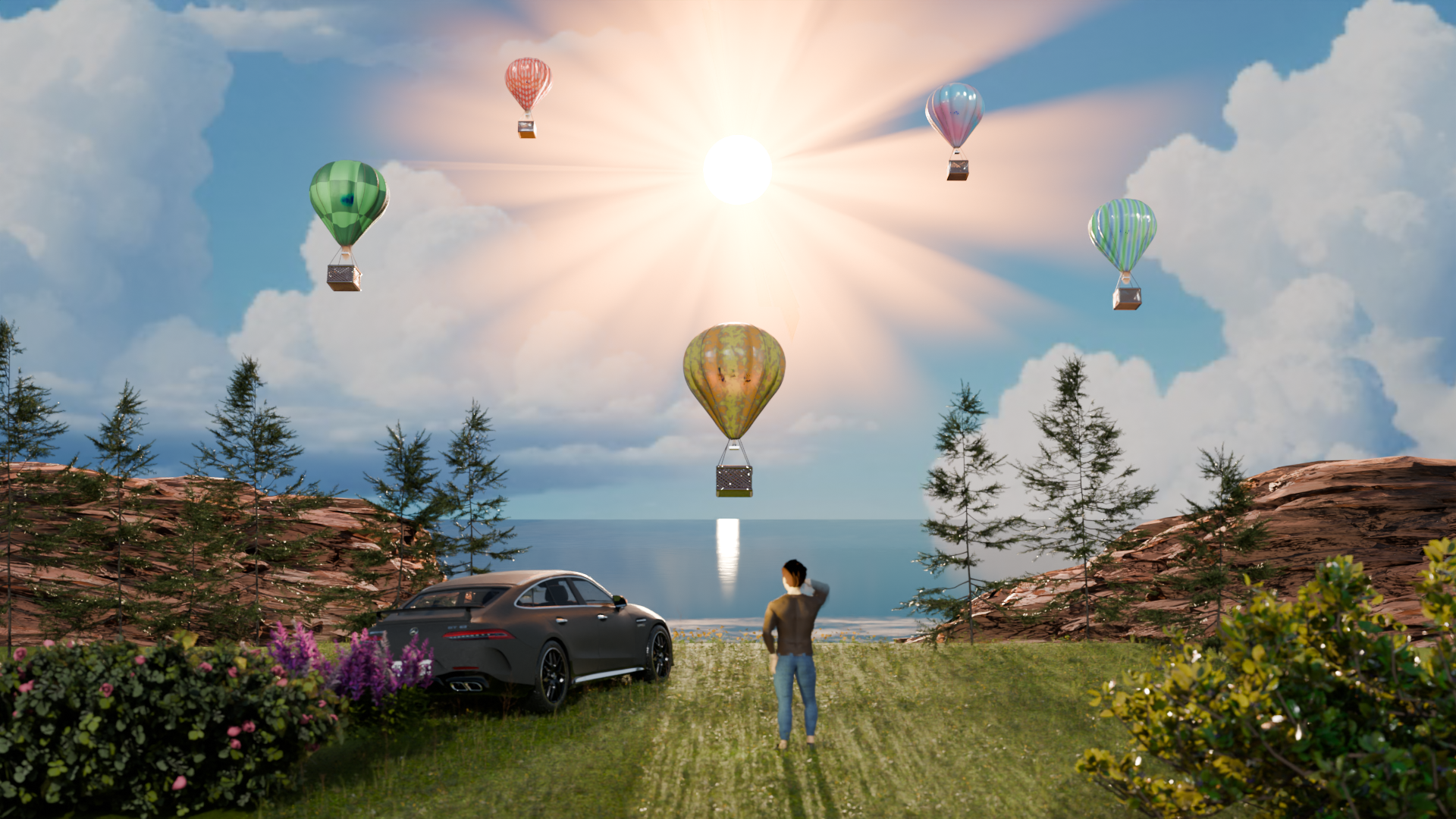 3D visualiserings video af virksomhedsconcept